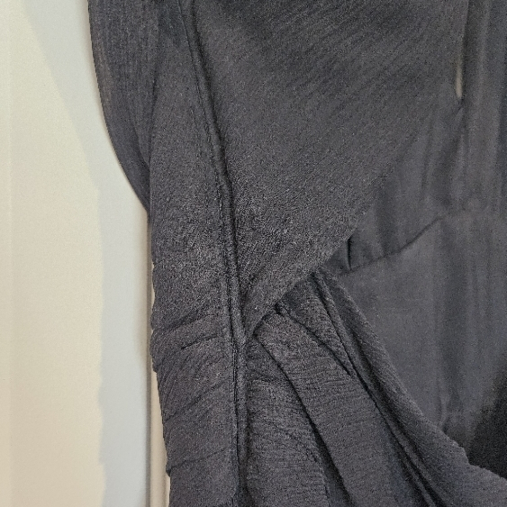 Karen Millen Silk Black Halter Evening Dress - Elegant Women's Black Dress - Picture 10 of 11